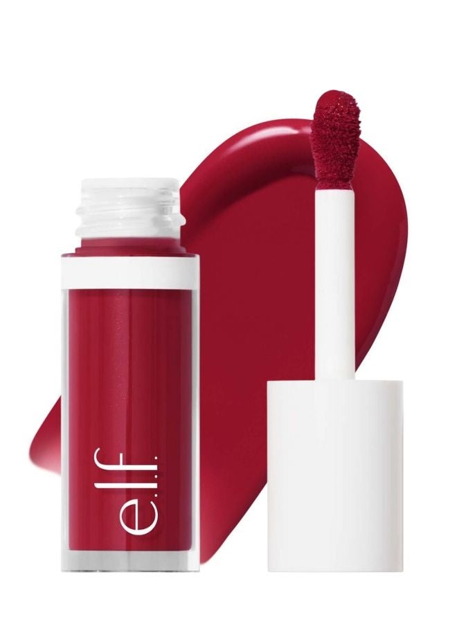 إلف أحمر خدود سائل كامو من إي.إل.إف. - لون التوت، أحمر خدود سائل فائق الصبغة يدوم طويلاً بلمسة ندية، 4 مل - Image 1